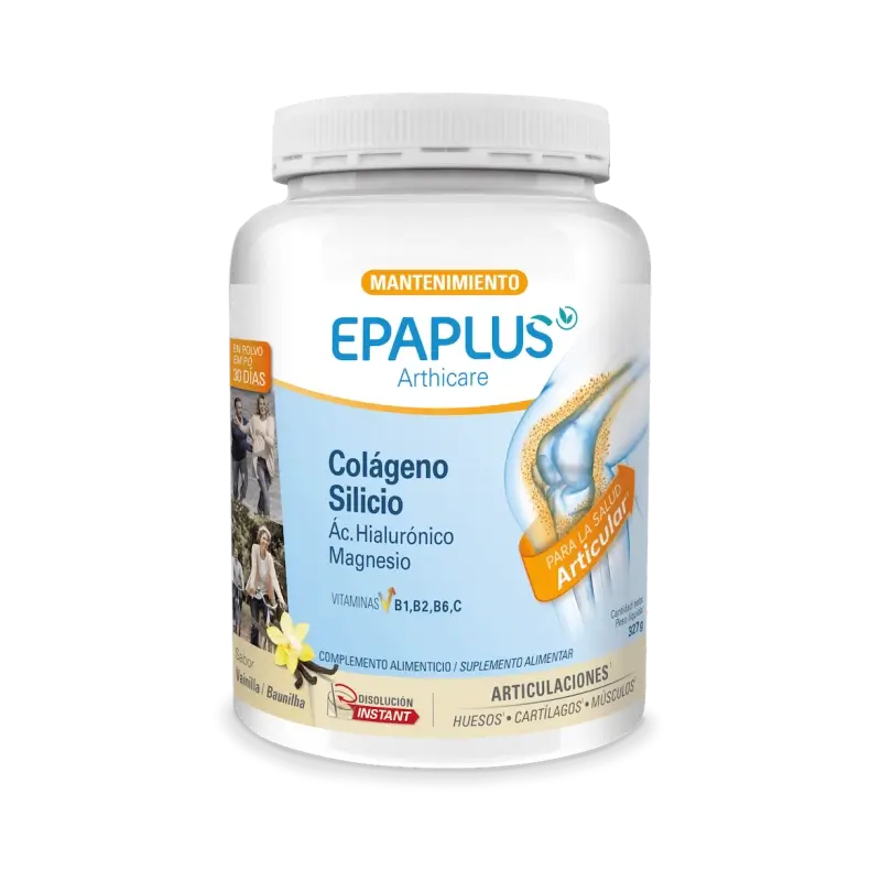 Epaplus Duplo Kĺby – kolagén + kremík, príchuť vanilka, 2x326 g
