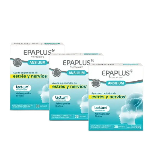 Epaplus Mentalcare Ansilium 30 kapsúl, balenie po 3