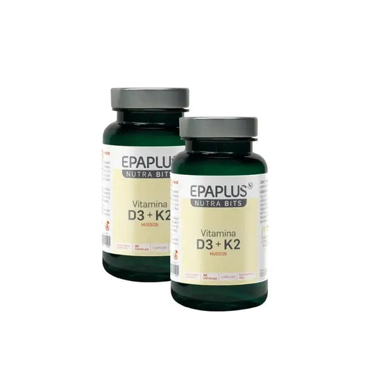 Epaplus Nutrabits Vitamín D3+K2 90 kapsúl, balenie po 2