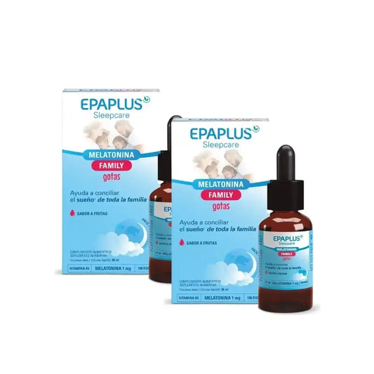 Epaplus Sleepcare Melatonín v kvapkách 30 ml, balenie po 2 ks