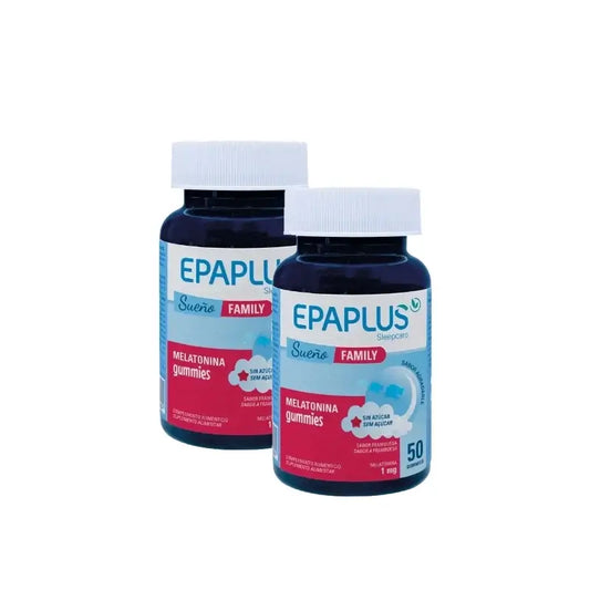 Epaplus Sleepcare Melatonínové gumené cukríky Plus 50 ks, balenie 2