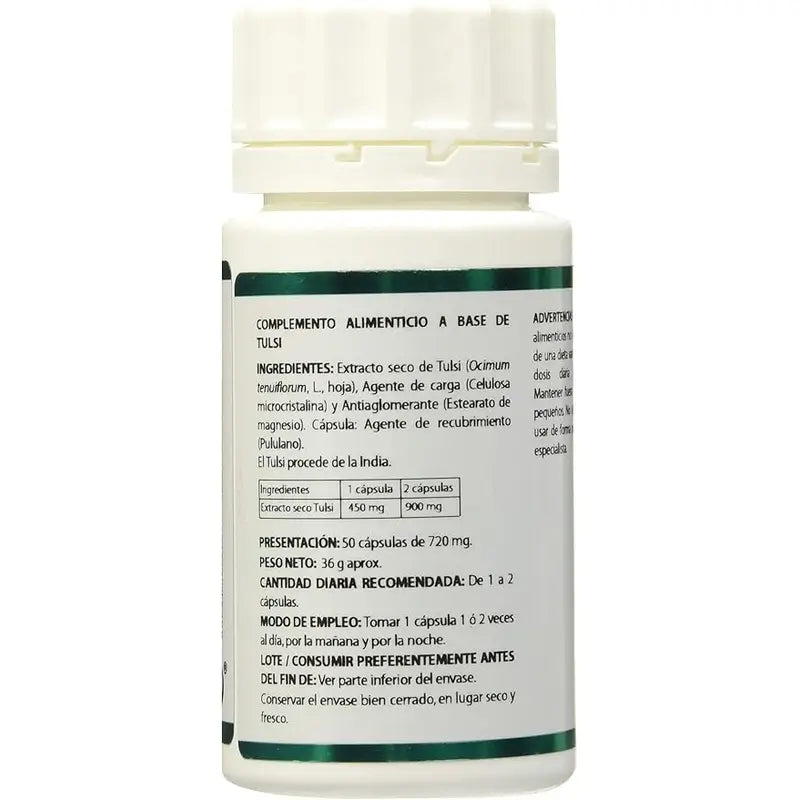 Equisalud Holofit Ayurveda Tulsi 50 kapsúl