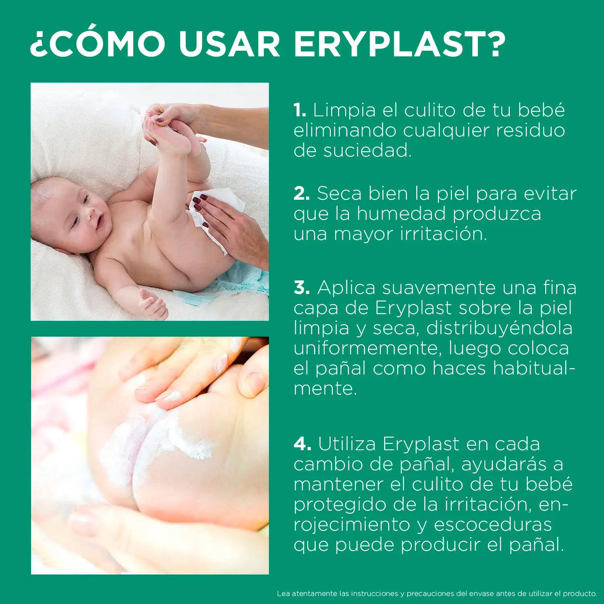 Eryplast Lutsine E45 Krémová pasta na vodnej báze pre detské plienky 2 × 125 g
