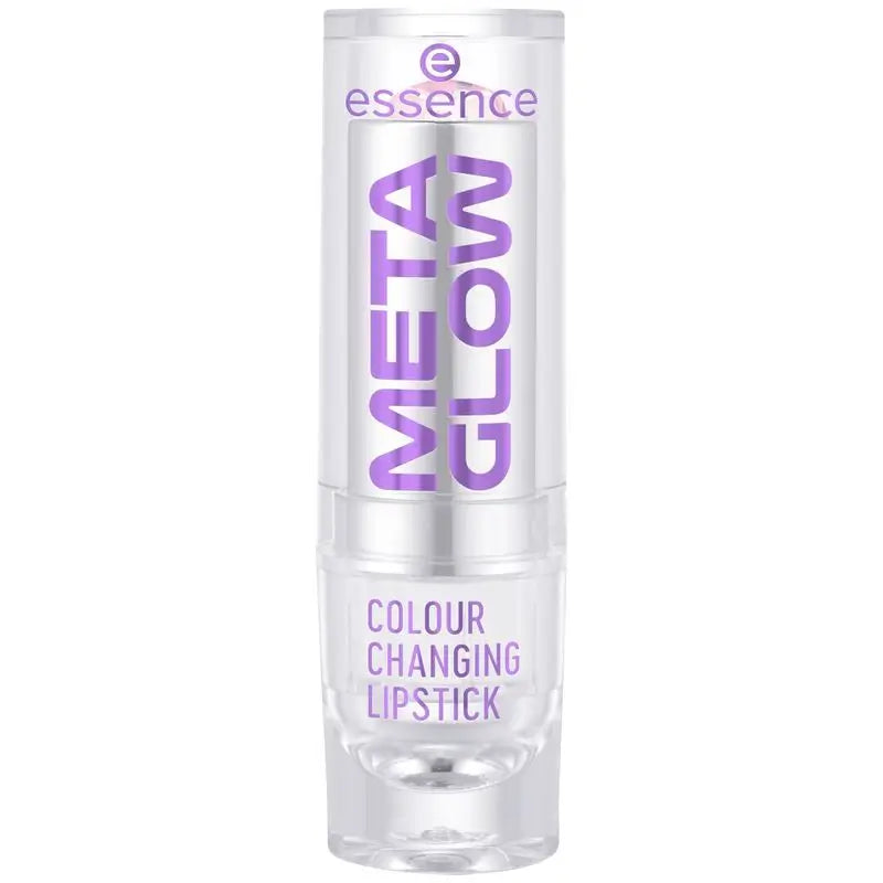 Essence Rúž, ktorý mení farbu, Meta Glow, 3,4 g
