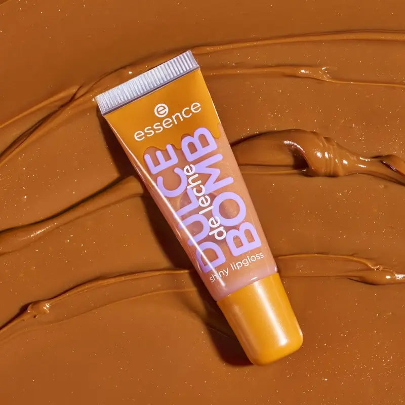 Essence Lesk na pery Dulce De Leche Bomb 01, 10 ml