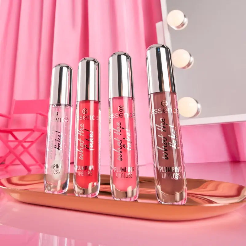 Essence Lesk na pery pre väčší objem What The Fake! 100, 4 ml