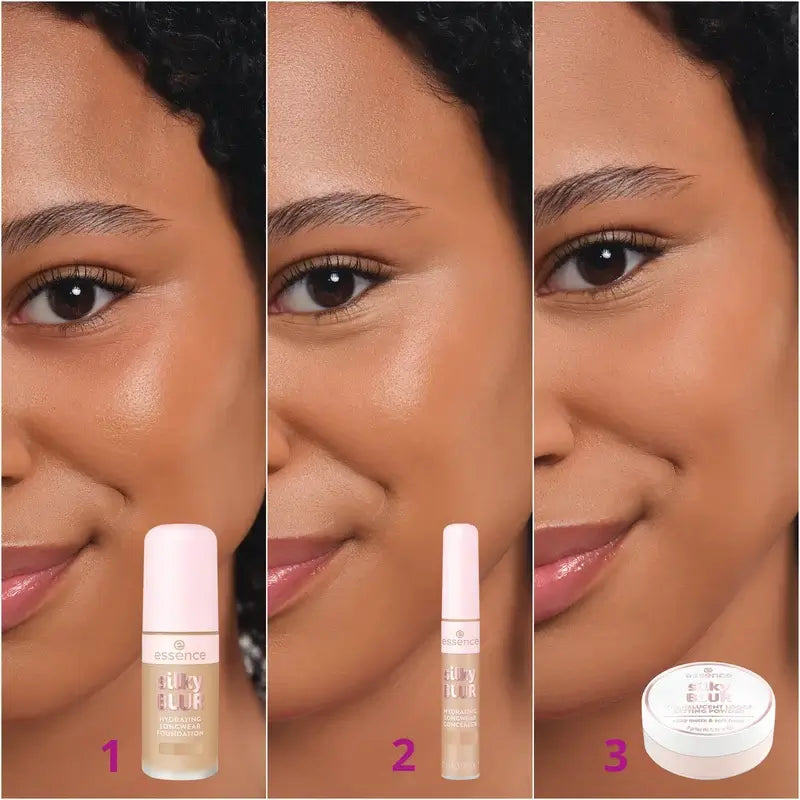 Essence Hydratačný korektor s dlhotrvajúcim účinkom Silky Blur 130, 10 ml