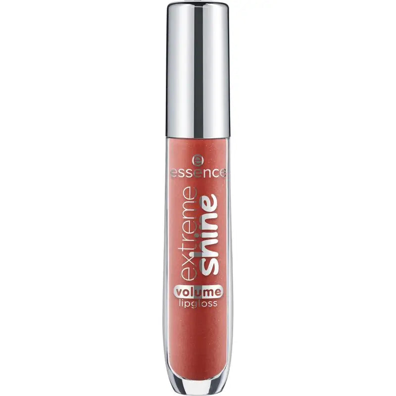 Essence Extreme Shine Lesk na pery pre väčší objem, červený, 5 ml