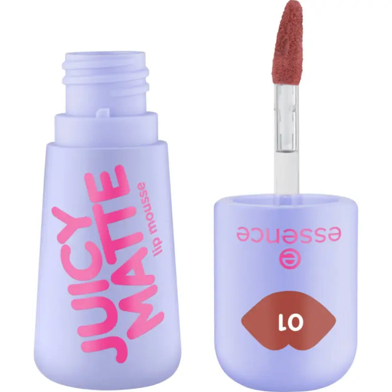 Essence Juicy Matte rúž v pene 01, 2,7 ml