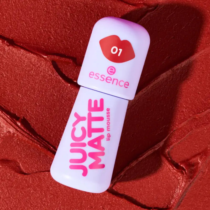 Essence Juicy Matte rúž v pene 01, 2,7 ml