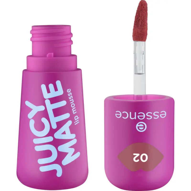 Essence Juicy Matte rúž v pene 02, 2,7 ml