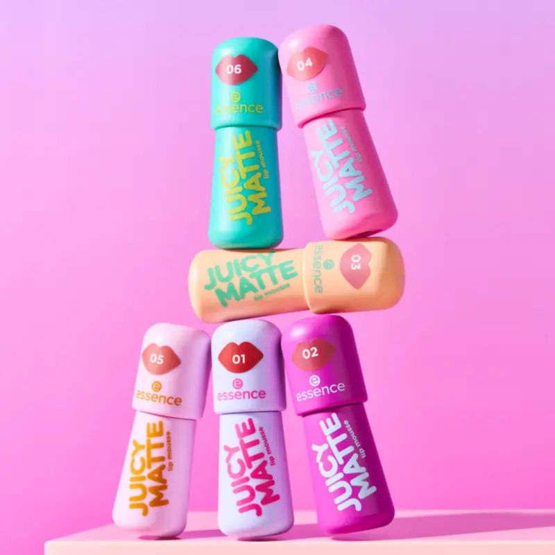 Essence Juicy Matte rúž v pene 02, 2,7 ml