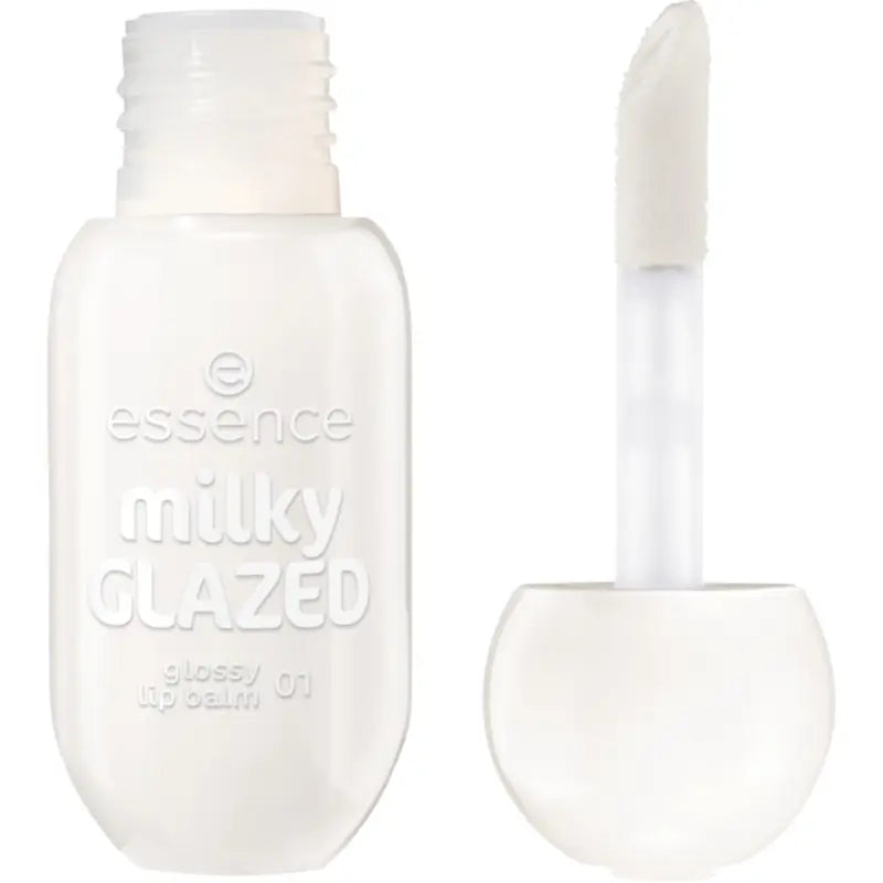 Essence Balzam na pery Glossy Milky Glazed 01, 4 ml