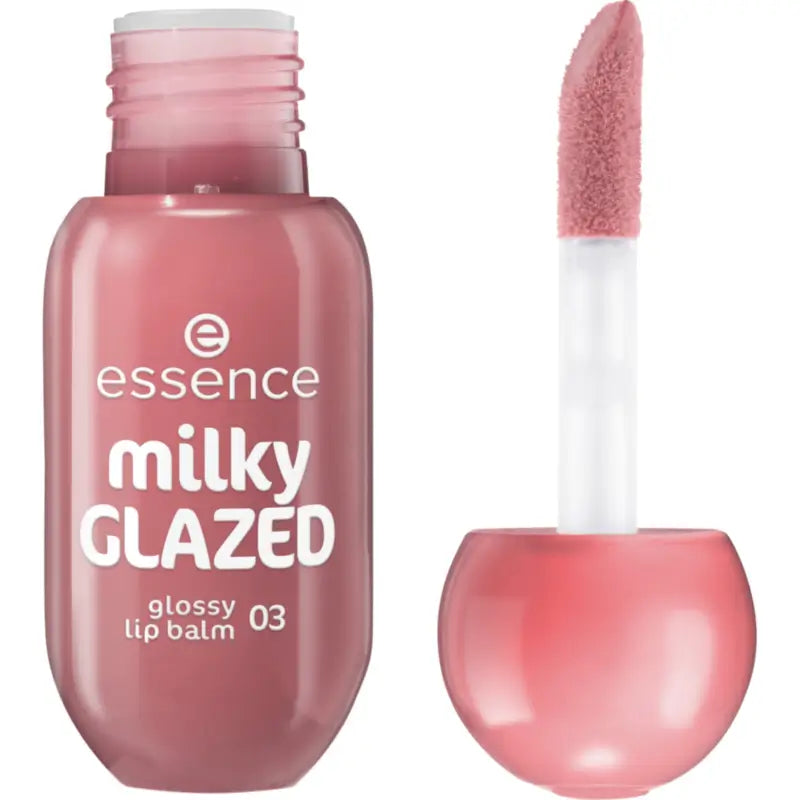 Essence Balzam na pery Glossy Milky Glazed 03, 4 ml