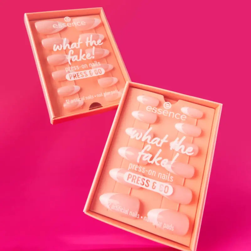 Essence Umelé nechty What The Fake! Press & Go 01, 12 kusov