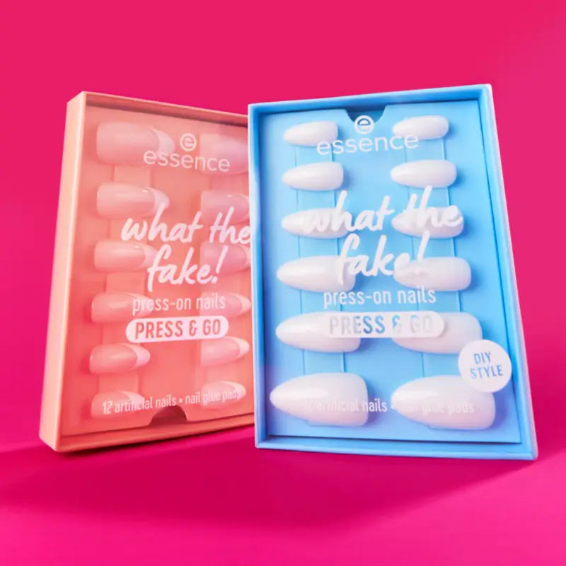 Essence Umelé nechty What The Fake! Press & Go 02, 12 kusov