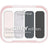 Essence Mini paleta očných tieňov The Grey Edition, 3,6 g