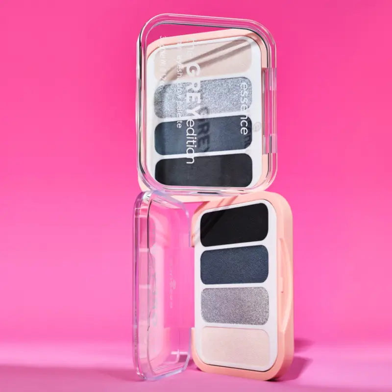 Essence Mini paleta očných tieňov The Grey Edition, 3,6 g