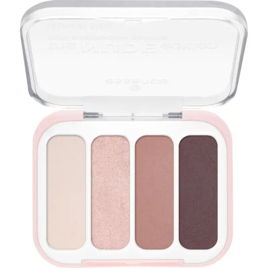 Essence Mini paleta očných tieňov The Nude Edition, 3,6 g