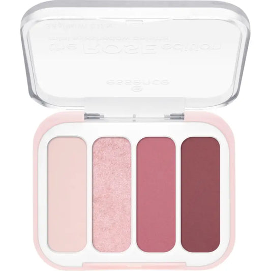 Essence Mini paleta očných tieňov The Rose Edition, 3,6 g