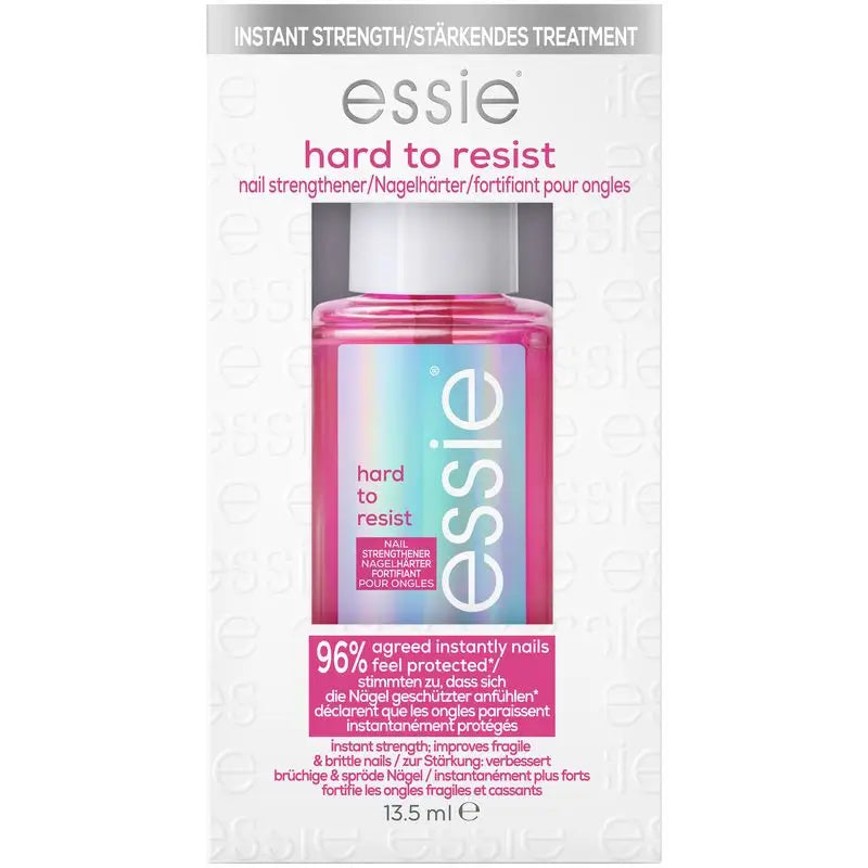 Essie Hard To Resist, prípravok na spevnenie nechtov, ružová
