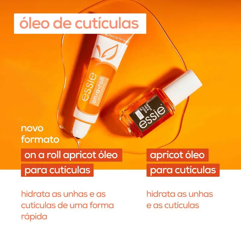 Essie On A Roll Apricot – hydratačný olej na nechty a kožtičku.