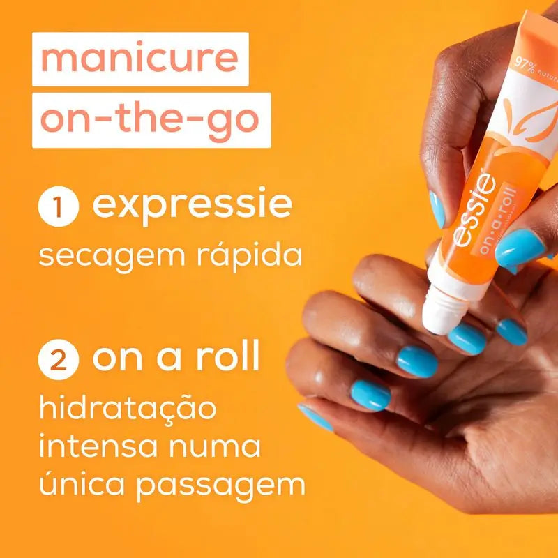 Essie On A Roll Apricot – hydratačný olej na nechty a kožtičku.