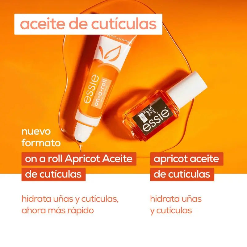 Essie On A Roll Apricot – hydratačný olej na nechty a kožtičku.