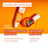 Essie On A Roll Apricot – hydratačný olej na nechty a kožtičku.