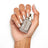 Essie Vao Nail 1008 Reclaim ružová s trblietkami, 13,5 ml