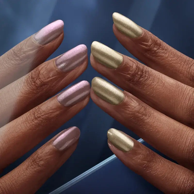 Essie Vao Nail 1008 Reclaim ružová s trblietkami, 13,5 ml