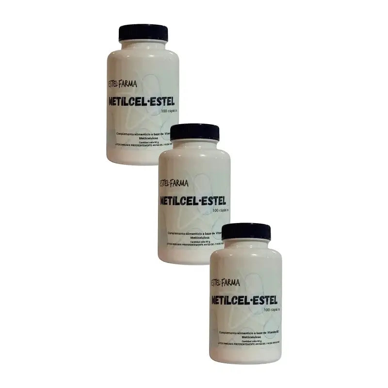 Estel-Farma Methylcelulóza 500 mg, 3 x 100 kapsúl