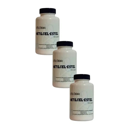 Estel-Farma Methylcelulóza 500 mg, 3 x 100 kapsúl