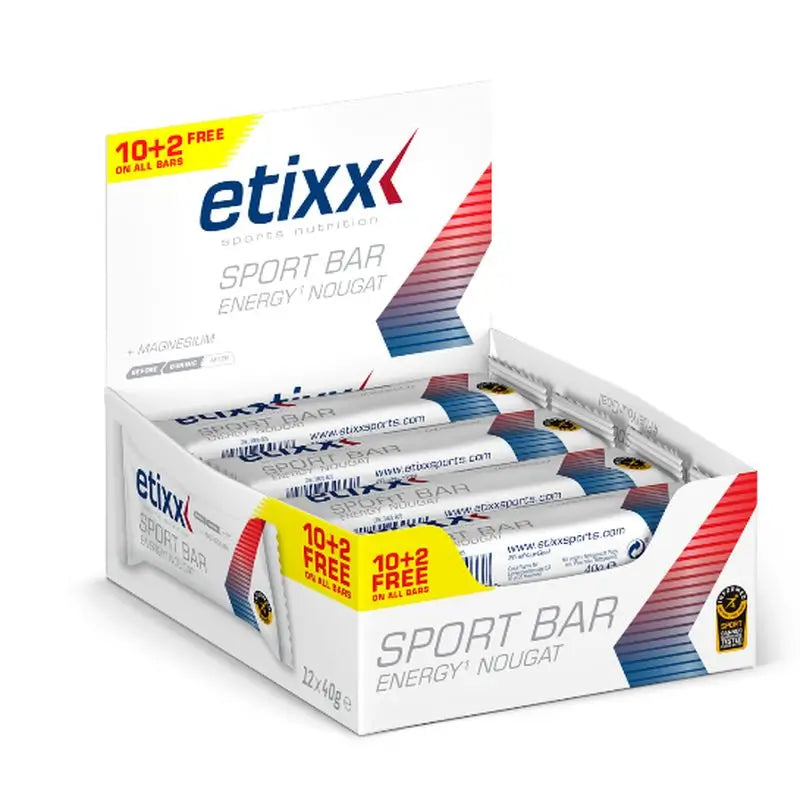 Etixx Energy Sport tyčinky Turron, 12 ks. 