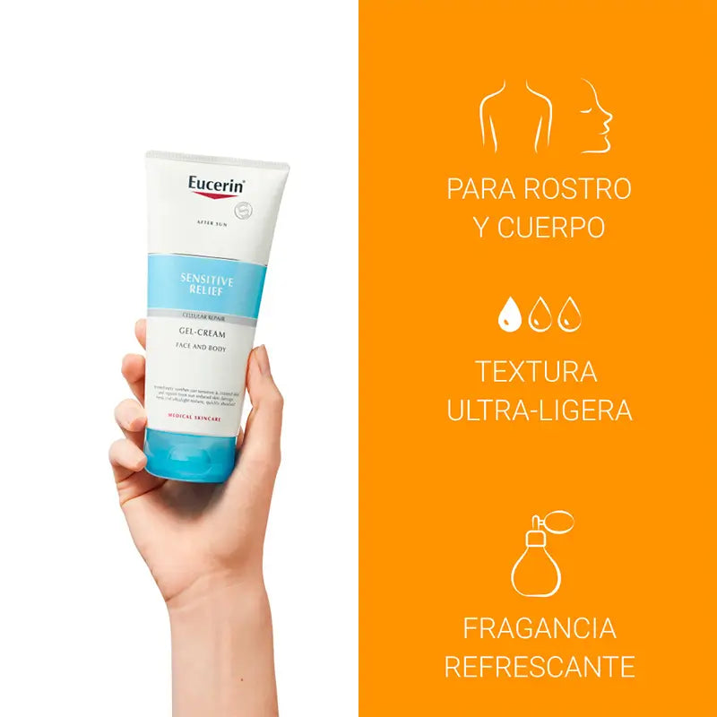 Eucerin AfterSolar Sensitive Relief gél-krém 200 ml