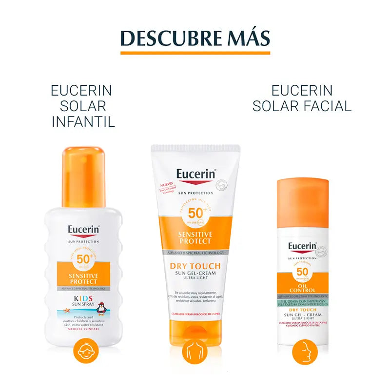 Eucerin AfterSolar Sensitive Relief gél-krém 200 ml
