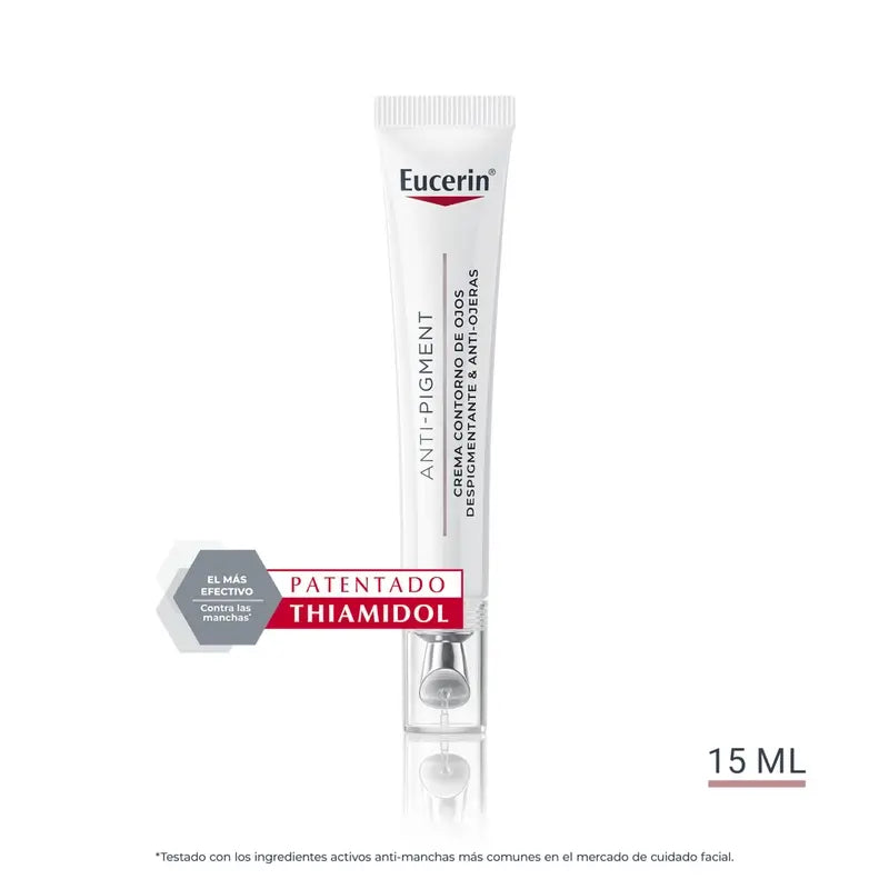 Eucerin Anti-Pigment – Očný krém na zosvetlenie pigmentových škvŕn a redukciu tmavých kruhov pod očami, 15 ml