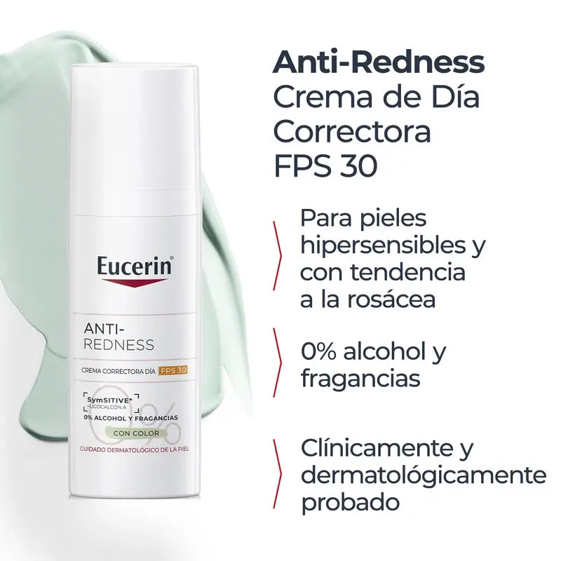 Eucerin Anti-Redness Korekčný denný krém SPF 30, 50 ml