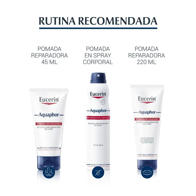 Eucerin Aquaphor SOS regeneračný balzam na pery, 10 ml