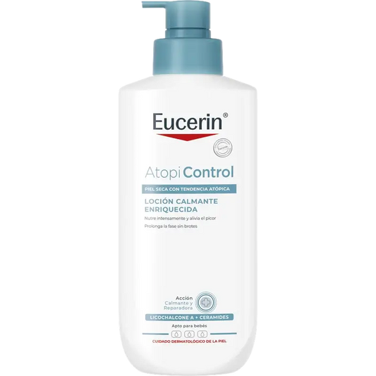 Eucerin Atopi Obohatené upokojujúce telové mlieko, 400 ml