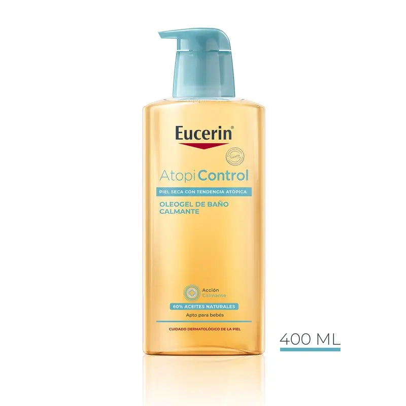 Eucerin Atopicontrol kúpeľový oleogel, 400 ml