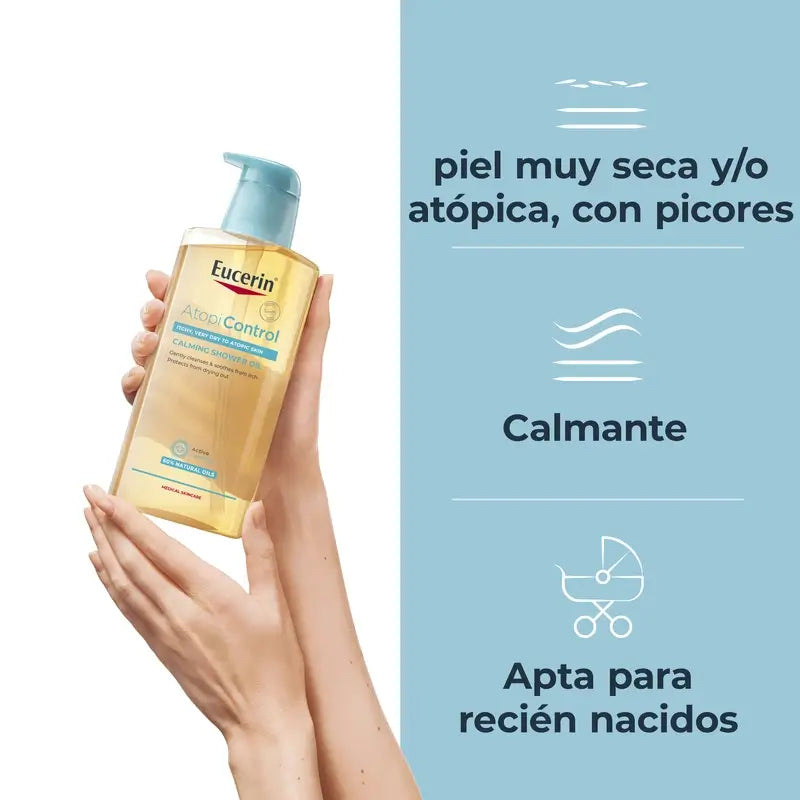 Eucerin Atopicontrol kúpeľový oleogel, 400 ml