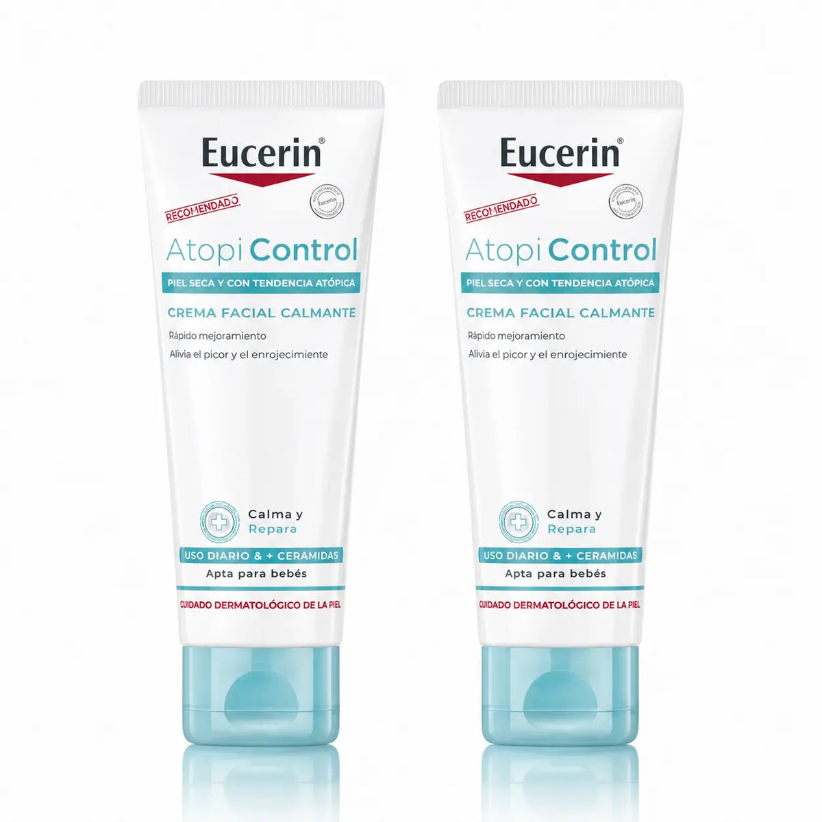 Eucerin Atopicontrol pleťový krém, 50 ml, balenie po 2 ks