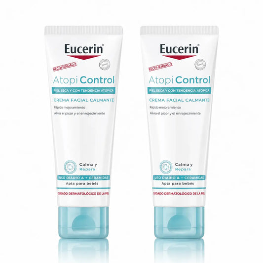 Eucerin Atopicontrol pleťový krém, 50 ml, balenie po 2 ks