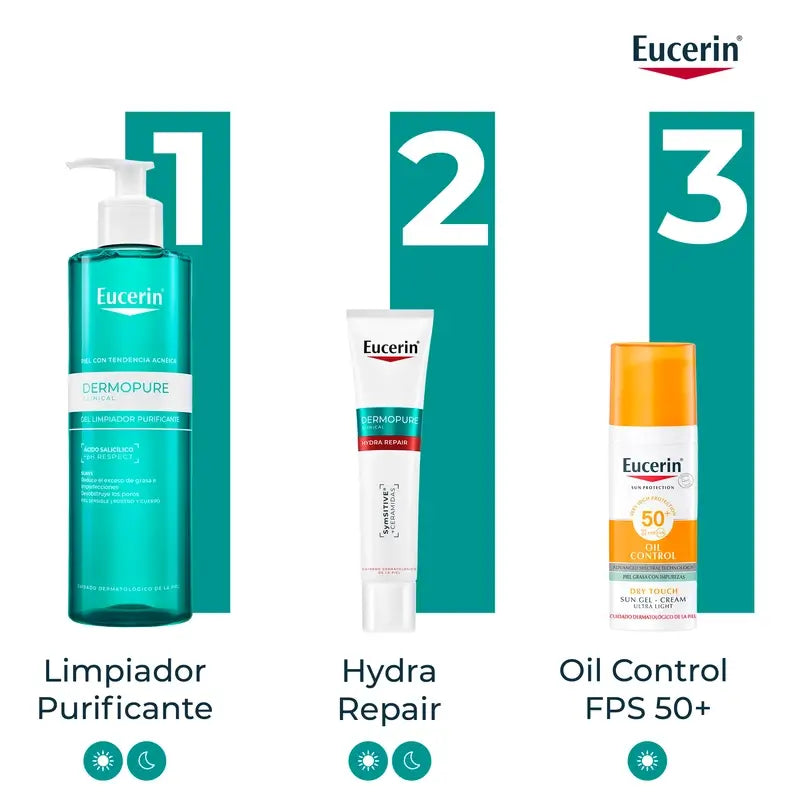 Eucerin Dermopure Oil Control Hydra Repair doplnkový prípravok, 50 ml