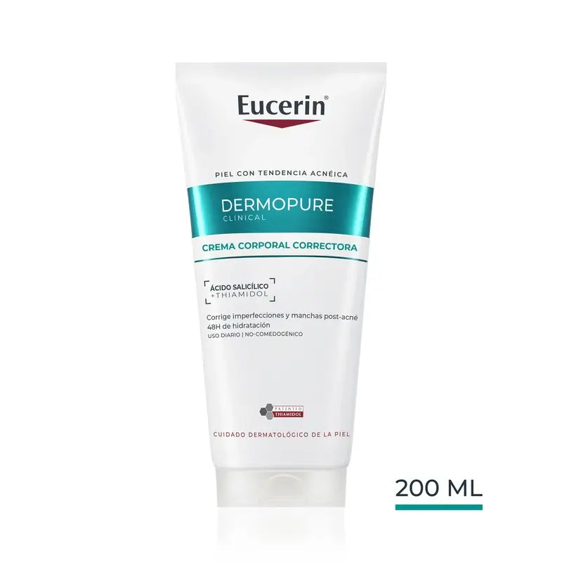 Eucerin Dermopure Telový krém s trojnásobným účinkom, 200 ml