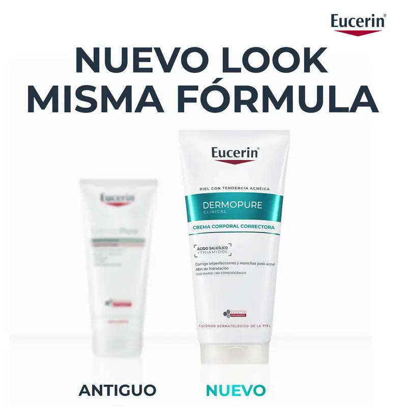 Eucerin Dermopure Telový krém s trojnásobným účinkom, 200 ml