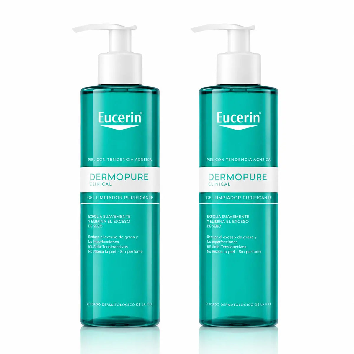 Čistiaci gél Eucerin Dermopure, 400 ml, balenie po 2 ks