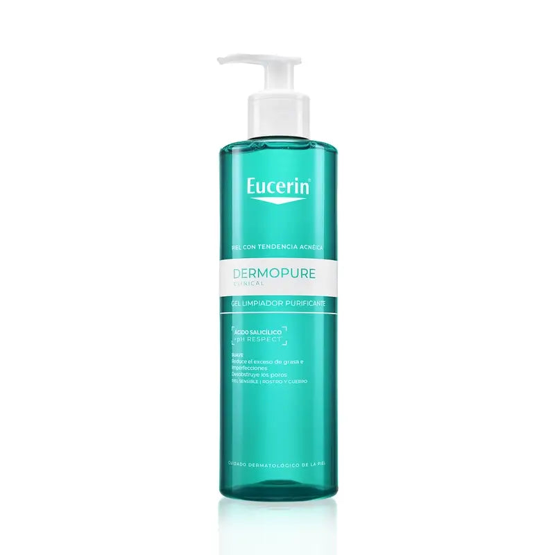 Eucerin Dermopure Oil Control čistiaci gél na tvár, 200 ml