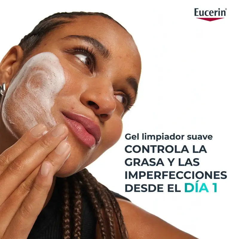 Eucerin Dermopure Oil Control čistiaci gél na tvár, 200 ml